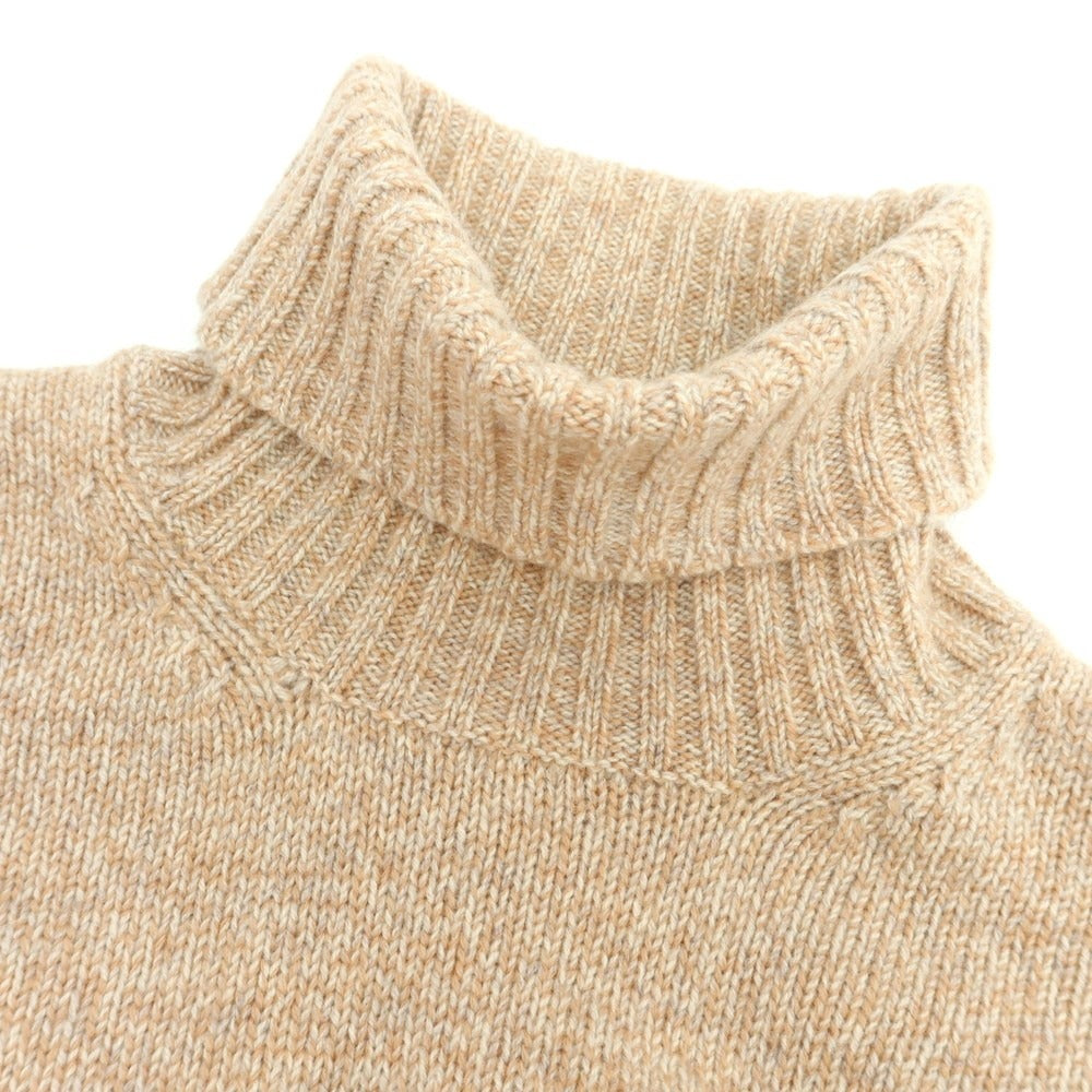 【中古】ピアチェンツァ PIACENZA カシミヤ タートルネック プルオーバーニット ベージュ【 48 】【 状態ランクB 】【 メンズ 】