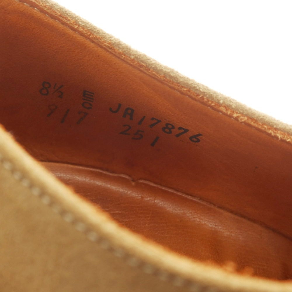 【中古】キースハイランダース Keith Highlanders スエード ダービーシューズ ベージュ【 サイズ8 1/2 】【 状態ランクB 】【 メンズ 】 [BPD]