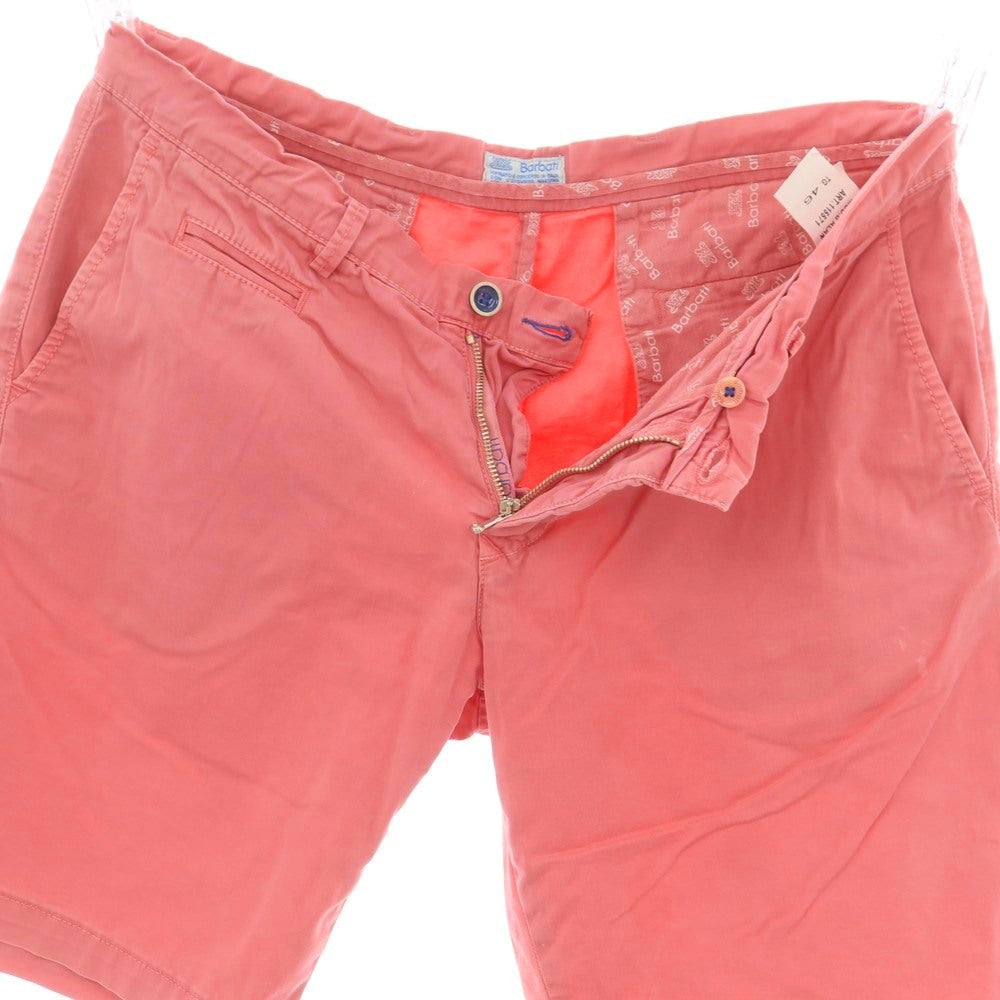 【中古】バルバティ Barbati ストレッチ コットン ショートパンツ ピンク【 46 】【 状態ランクC 】【 メンズ 】