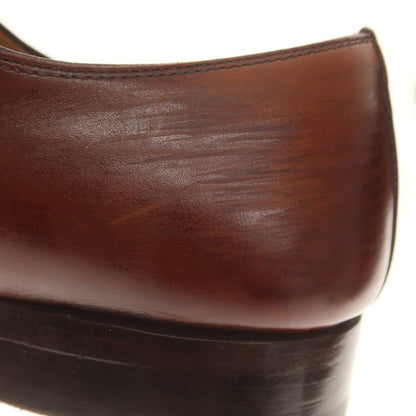 【中古】マグナーニ MAGNANNI ホールカット ドレスシューズ ブラウン【 40 】【 状態ランクD 】【 メンズ 】