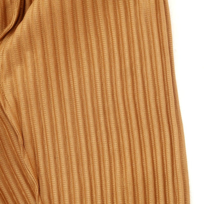 【中古】オム プリッセ イッセイミヤケ HOMME PLISSE ISSEY MIYAKE プリーツ加工 カーディガン ライトブラウン【 表記なし（Ｌ位） 】【 状態ランクB 】【 メンズ 】