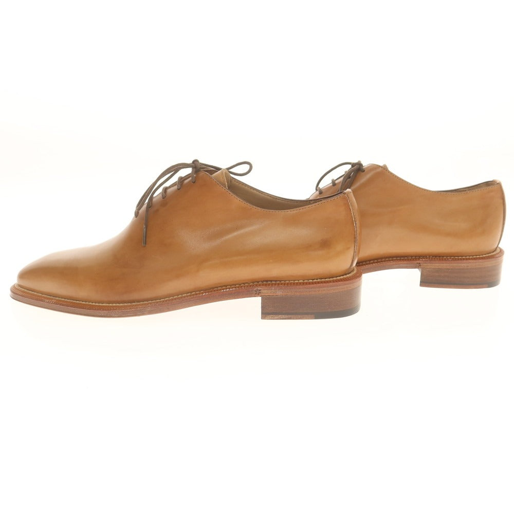 【中古】【未使用】エルメネジルドゼニア Ermenegildo Zegna ナポリクチュール ホールカット ドレスシューズ ライトブラウン【 7 】【 状態ランクS 】【 メンズ 】