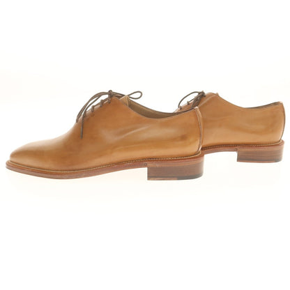 【中古】【未使用】エルメネジルドゼニア Ermenegildo Zegna ナポリクチュール ホールカット ドレスシューズ ライトブラウン【 7 】【 状態ランクS 】【 メンズ 】