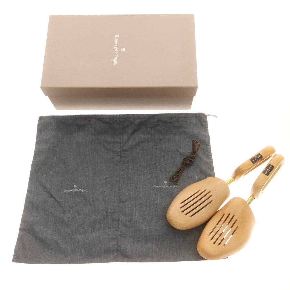 【中古】【未使用】エルメネジルドゼニア Ermenegildo Zegna ナポリクチュール ホールカット ドレスシューズ ライトブラウン【 7 】【 状態ランクS 】【 メンズ 】