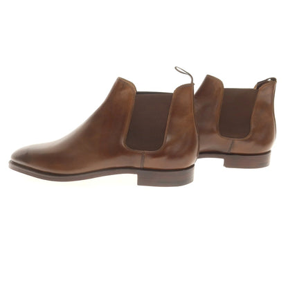 【中古】【未使用】クロケットアンドジョーンズ CROCKETT&amp;JONES CHELSEA6 サイドゴアブーツ ブラウン【 7 1/2E 】【 状態ランクS 】【 メンズ 】