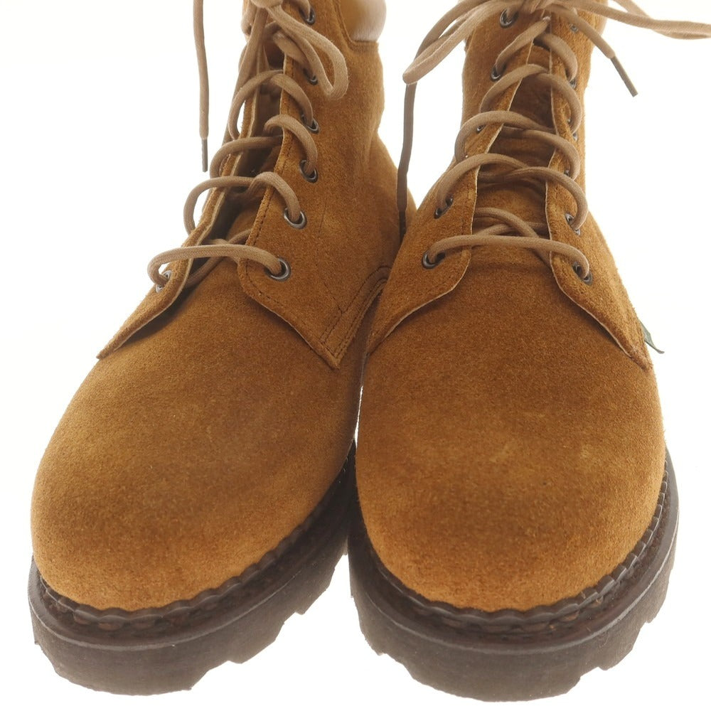 【中古】アーペントル ARPENTEUR × PARABOOT BERGERAC スエード レースアップブーツ ブラウン【 7.5 】【 状態ランクA 】【 メンズ 】