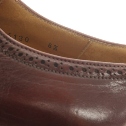 【中古】リゲイン REGAIN セミブローグ ドレスシューズ バーガンディ系【 6 1/2 】【 状態ランクB 】【 メンズ 】