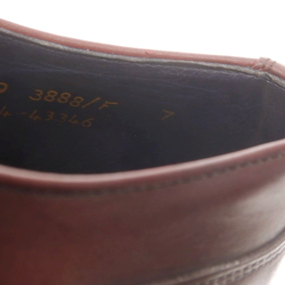 【中古】ポールスミス Paul Smith ストレートチップ ドレスシューズ バーガンディ【サイズ7 F】【 状態ランクB 】【 メンズ 】 [CPD]
