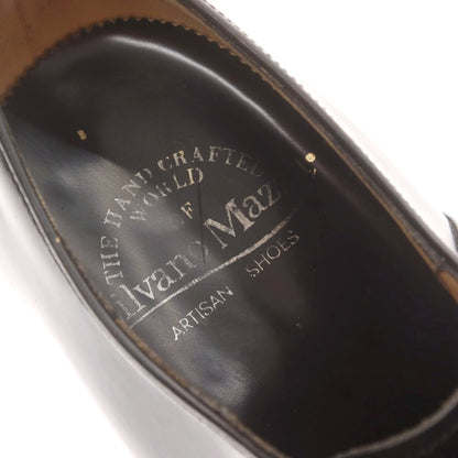 【中古】シルバノマッツァ SILVANO MAZZA ストレートチップ ドレスシューズ ブラック【 7 】【 状態ランクC 】【 メンズ 】