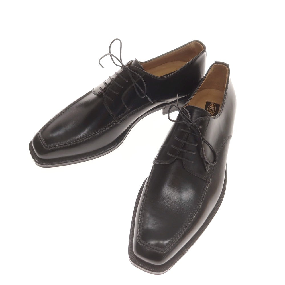 【中古】【未使用】ストールマンテラッシ SUTOR MANTELLASSI Uチップ ドレスシューズ ブラック【 41 】【 状態ランクS 】【 メンズ 】