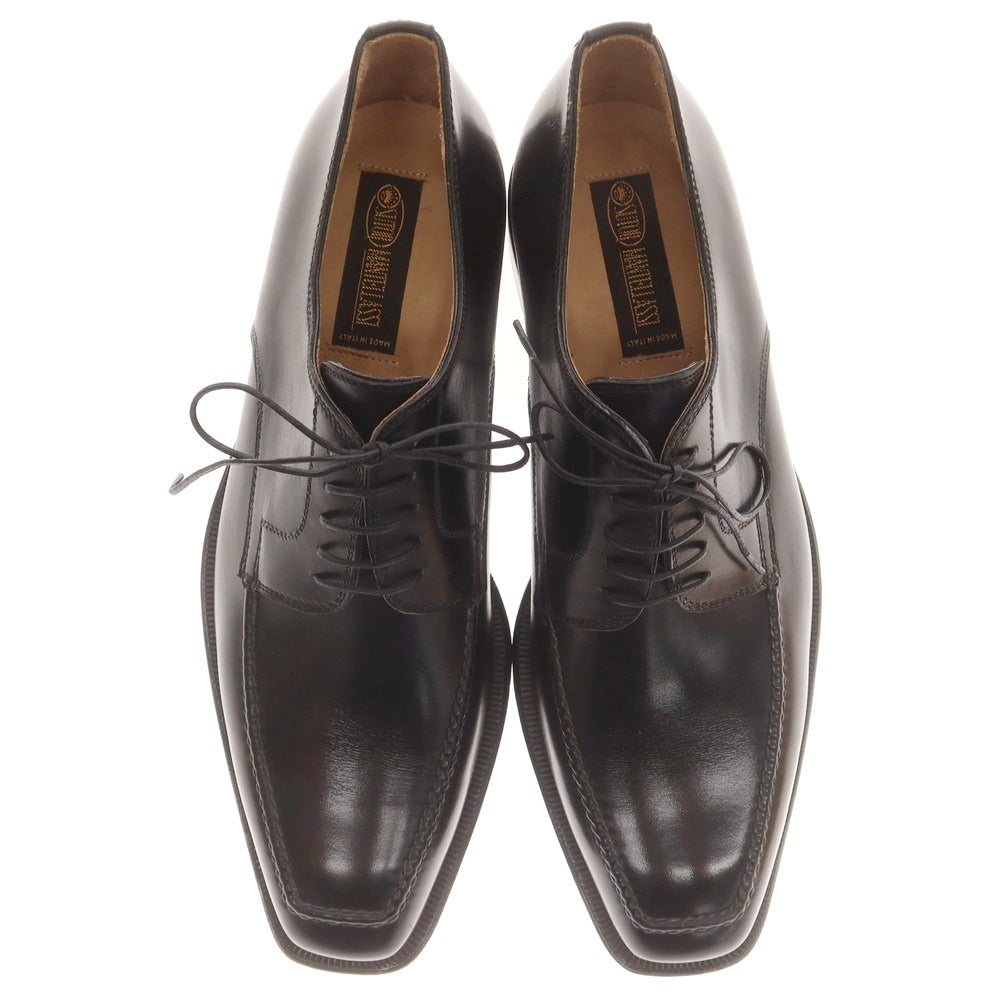 【中古】【未使用】ストールマンテラッシ SUTOR MANTELLASSI Uチップ ドレスシューズ ブラック【 41 】【 状態ランクS 】【 メンズ 】