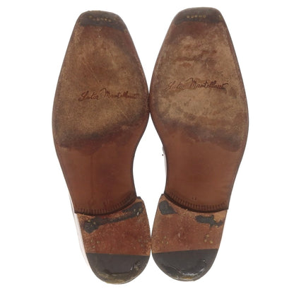 【中古】ストールマンテラッシ SUTOR MANTELLASSI Uチップ ドレスシューズ バーガンディ【 41 】【 状態ランクB 】【 メンズ 】