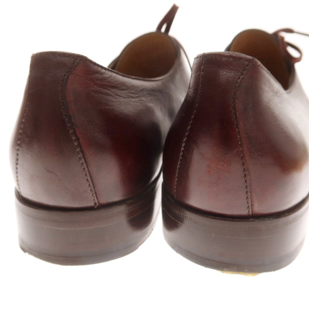 【中古】ストールマンテラッシ SUTOR MANTELLASSI Uチップ ドレスシューズ バーガンディ【 41 】【 状態ランクB 】【 メンズ 】