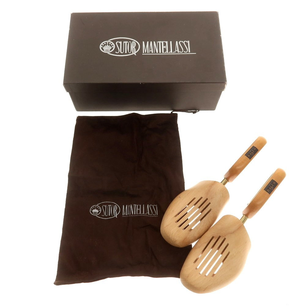 【中古】ストールマンテラッシ SUTOR MANTELLASSI Uチップ ドレスシューズ バーガンディ【 41 】【 状態ランクB 】【 メンズ 】