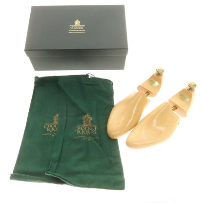 【中古】【未使用】クロケットアンドジョーンズ CROCKETT&amp;JONES DRUMMOND スエード ウイングチップ ドレスシューズ ブラウン【 7E 】【 状態ランクS 】【 メンズ 】