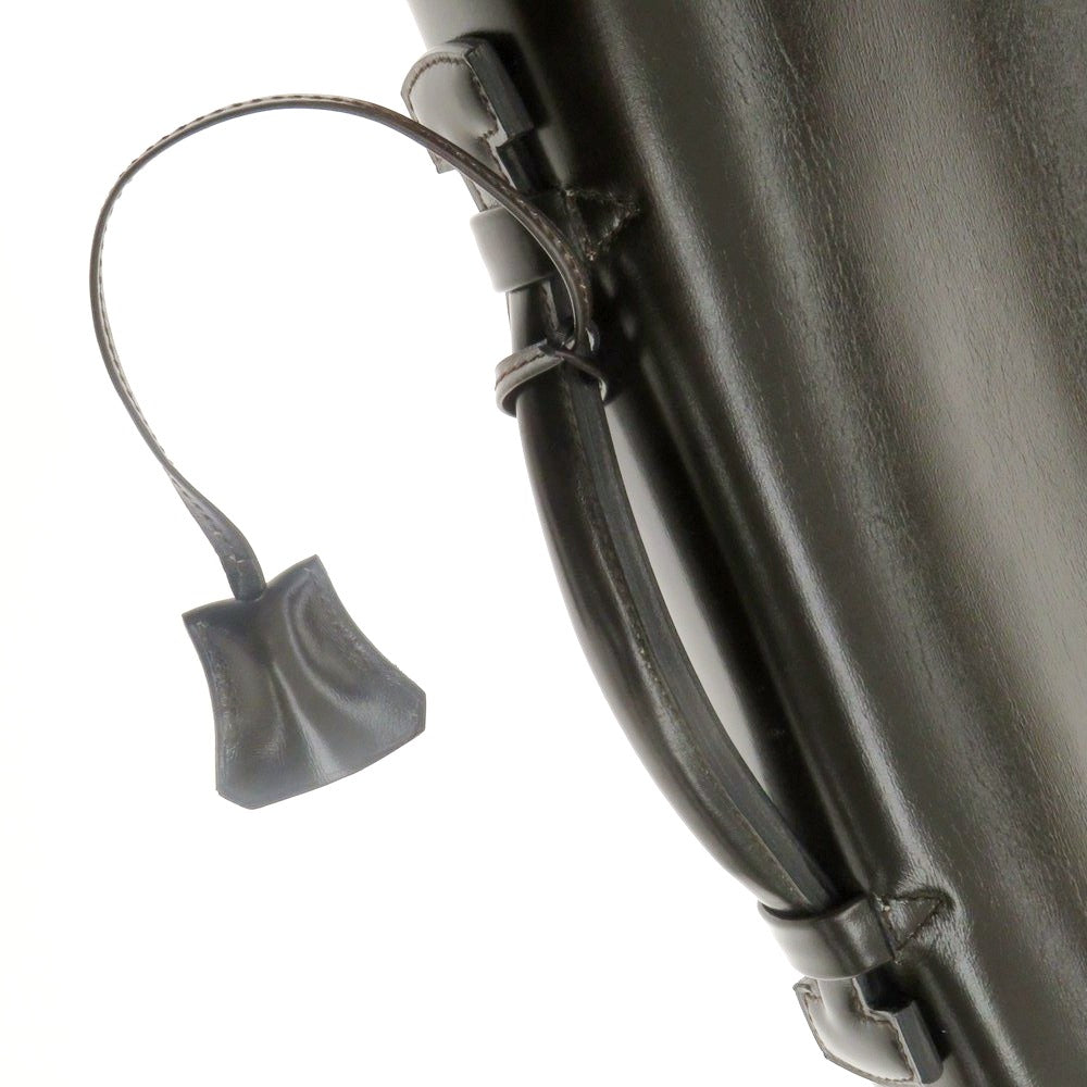 【中古】チェレリーニ CELLERINI レザー 2層 ブリーフケース ダークブラウン【 状態ランクA 】【 メンズ 】