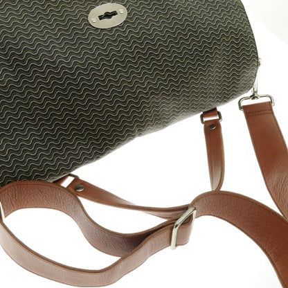 【中古】ザネラート ZANELLATO POSTINA M+ ブランディン ポスティーナ ショルダーバッグ ダークグレー【 状態ランクC 】【 メンズ 】