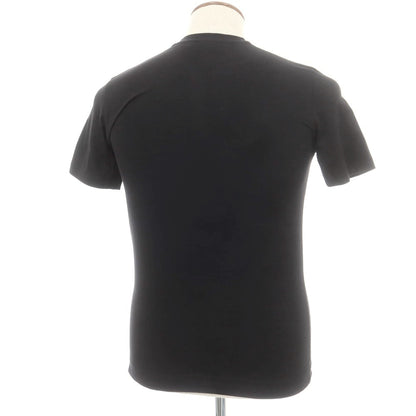 【新品アウトレット】クルチアーニ CRUCIANI ストレッチコットン 半袖Ｔシャツ ブラック【 48 】【 状態ランクN- 】【 メンズ 】