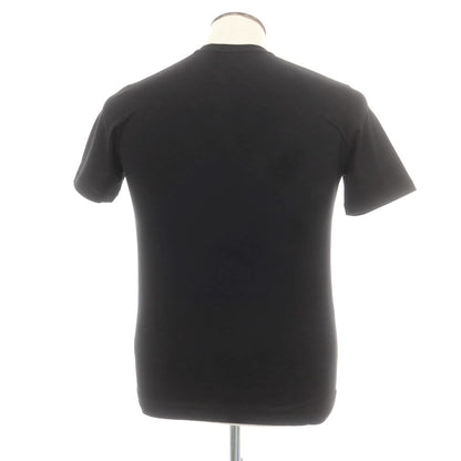 【新品】クルチアーニ CRUCIANI ストレッチコットン 半袖Ｔシャツ ブラック【 50 】【 状態ランクN 】【 メンズ 】