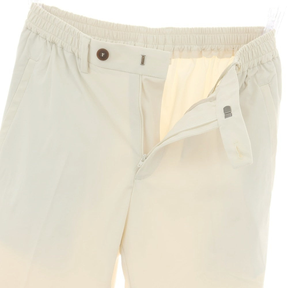 【新品アウトレット】デヴォレ インチピット DEVORE Incipit ストレッチ ナイロン イージースラックスパンツ アイボリー【 50 】【 状態ランクN- 】【 メンズ 】