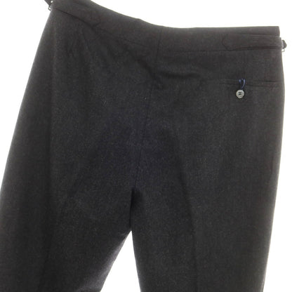 【中古】アンダーソンアンドシェパード ANDERSON &amp; SHEPPARD ウール ドレススラックスパンツ ダークグレー【 36 】【 状態ランクB 】【 メンズ 】