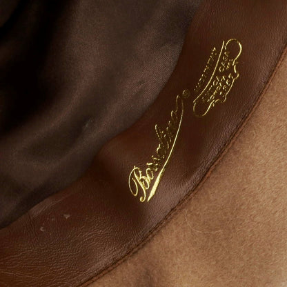 【中古】ボルサリーノ Borsalino レッドディア CERVELT ソフトボーラーハット ブラウン【 状態ランクC 】【 メンズ 】