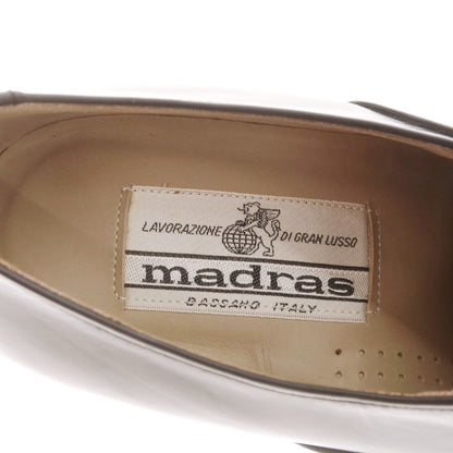 【中古】マドラス MADRAS ストレートチップ ドレスシューズ ブラック【 25 1/2EEE 】【 状態ランクA 】【 メンズ 】