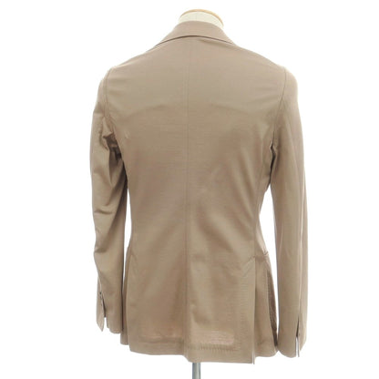 【中古】チルコロ1901 CIRCOLO 1901 コットン ジャージー 2B カジュアルジャケット ベージュ【 44 】【 状態ランクA 】【 メンズ 】