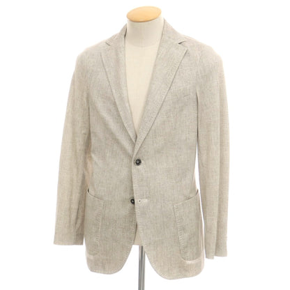 【中古】チルコロ1901 CIRCOLO 1901 コットン ジャージー 2B カジュアルジャケット グレージュ【 44 】【 状態ランクA 】【 メンズ 】