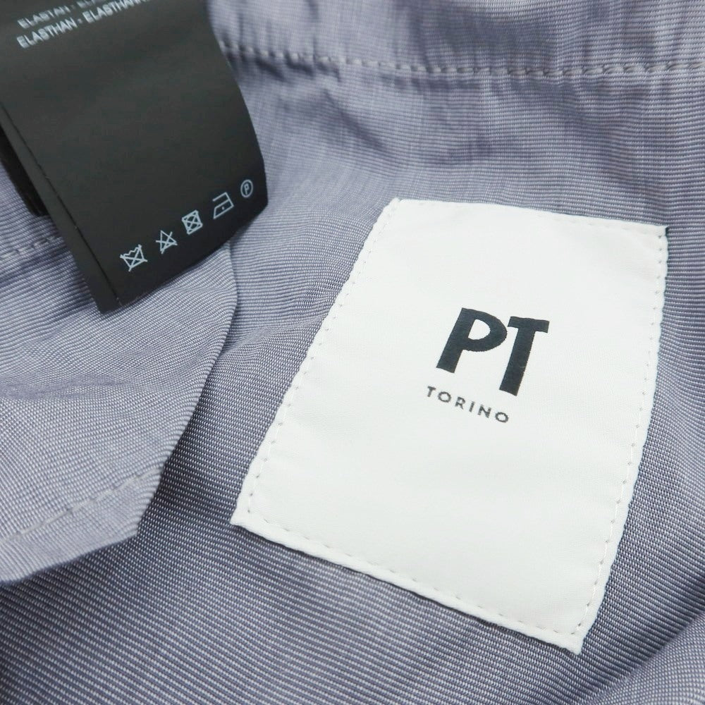 【中古】ピーティートリノ PT TORINO BERMUDA ストレッチ ウール ショートパンツ ブラック【 46 】【 状態ランクB 】【 メンズ 】