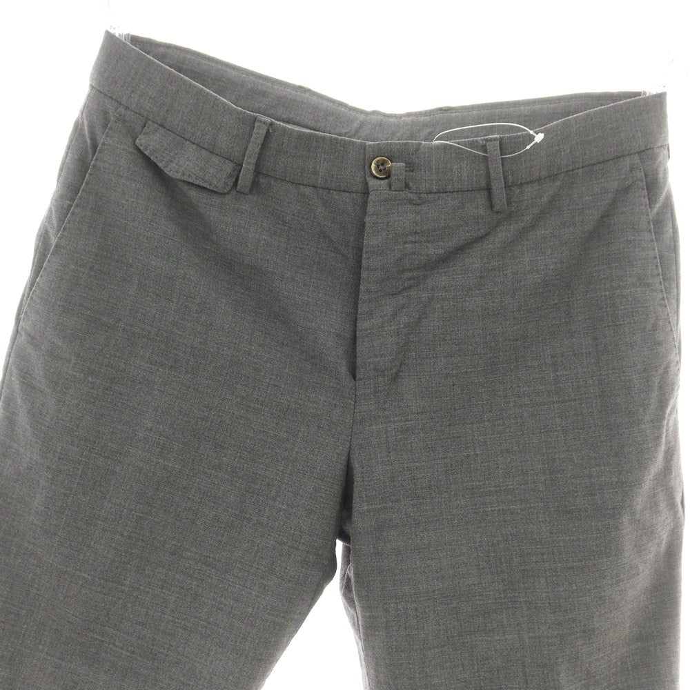 【中古】ピーティートリノ PT TORINO BERMUDA ストレッチ ウール ショートパンツ グレー【 46 】【 状態ランクB 】【 メンズ 】