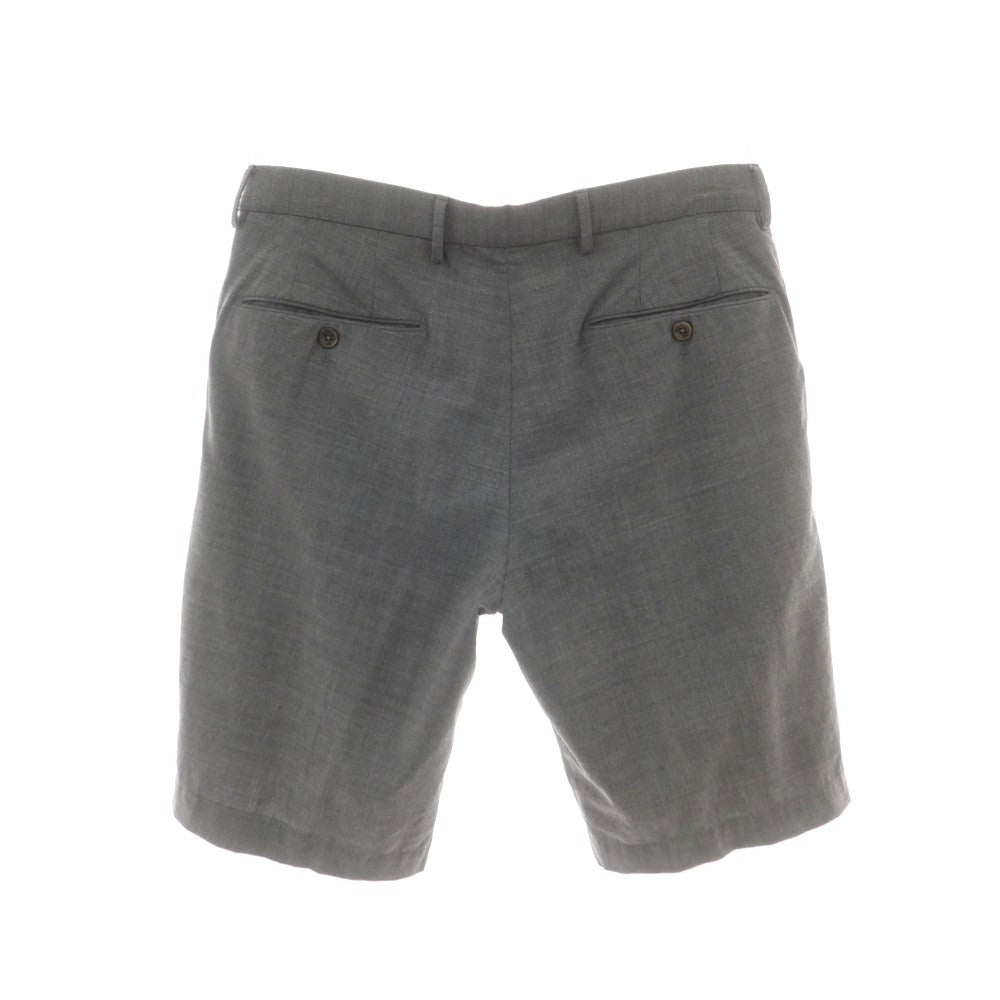 【中古】ピーティートリノ PT TORINO BERMUDA ストレッチ ウール ショートパンツ グレー【 46 】【 状態ランクB 】【 メンズ 】 [CPD]