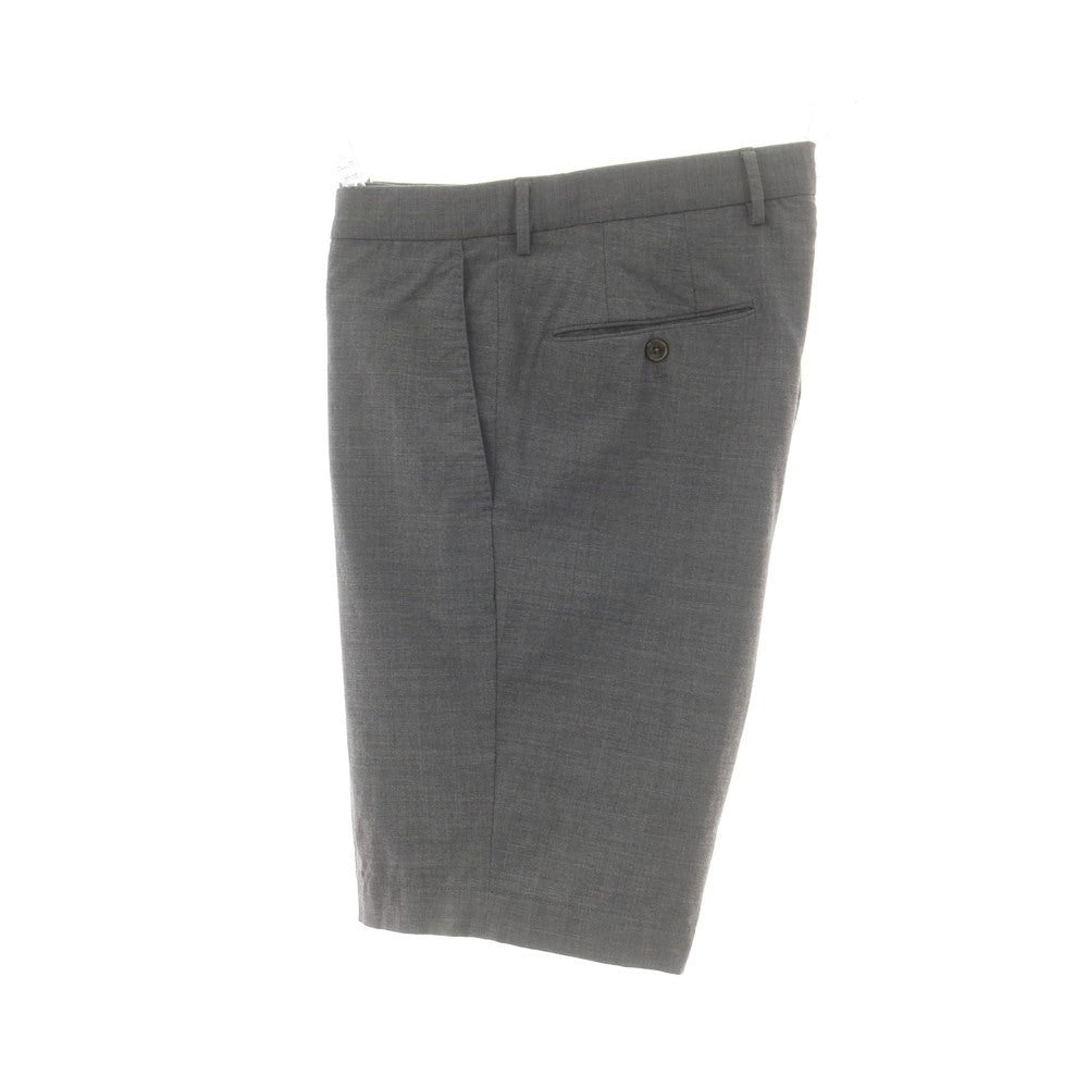 【中古】ピーティートリノ PT TORINO BERMUDA ストレッチ ウール ショートパンツ グレー【 46 】【 状態ランクB 】【 メンズ 】 [CPD]