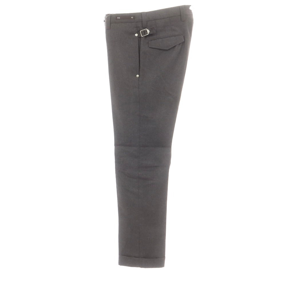 【中古】ピーティーゼロウーノ PT01 ウール カジュアルスラックスパンツ グレー【 46 】【 状態ランクB 】【 メンズ 】