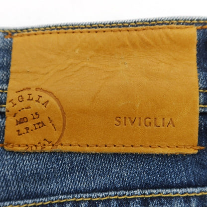 【中古】シビリア SIVIGLIA ストレッチ コットン ジーンズ デニムパンツ ブルー【 29 】【 状態ランクB 】【 メンズ 】