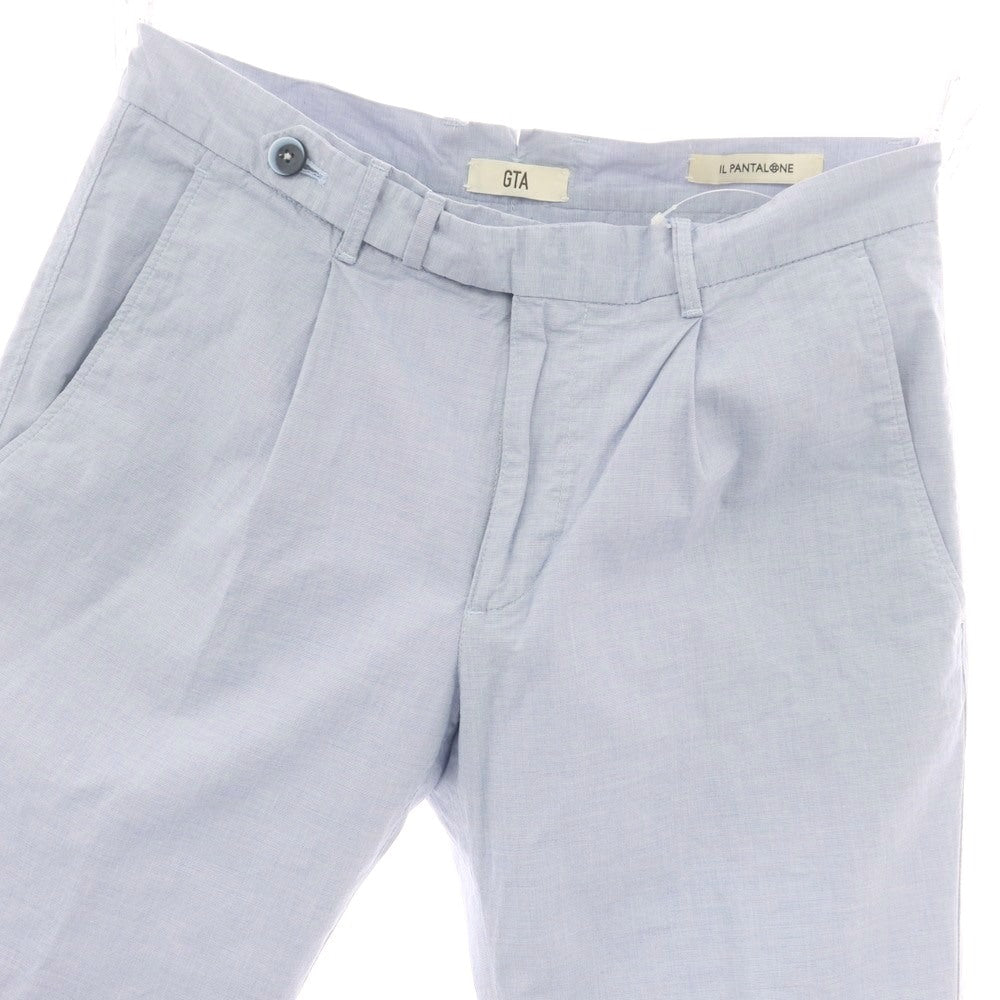 【中古】ジーティーアー G.T.A Bayron ストレッチ コットン ショートパンツ ライトブルー【 46 】【 状態ランクB 】【 メンズ 】