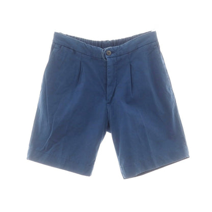 【中古】デヴォレ インチピット DEVORE Incipit ストレッチ コットンシルク ショートパンツ ネイビーブルー【 46 】【 状態ランクB 】【 メンズ 】