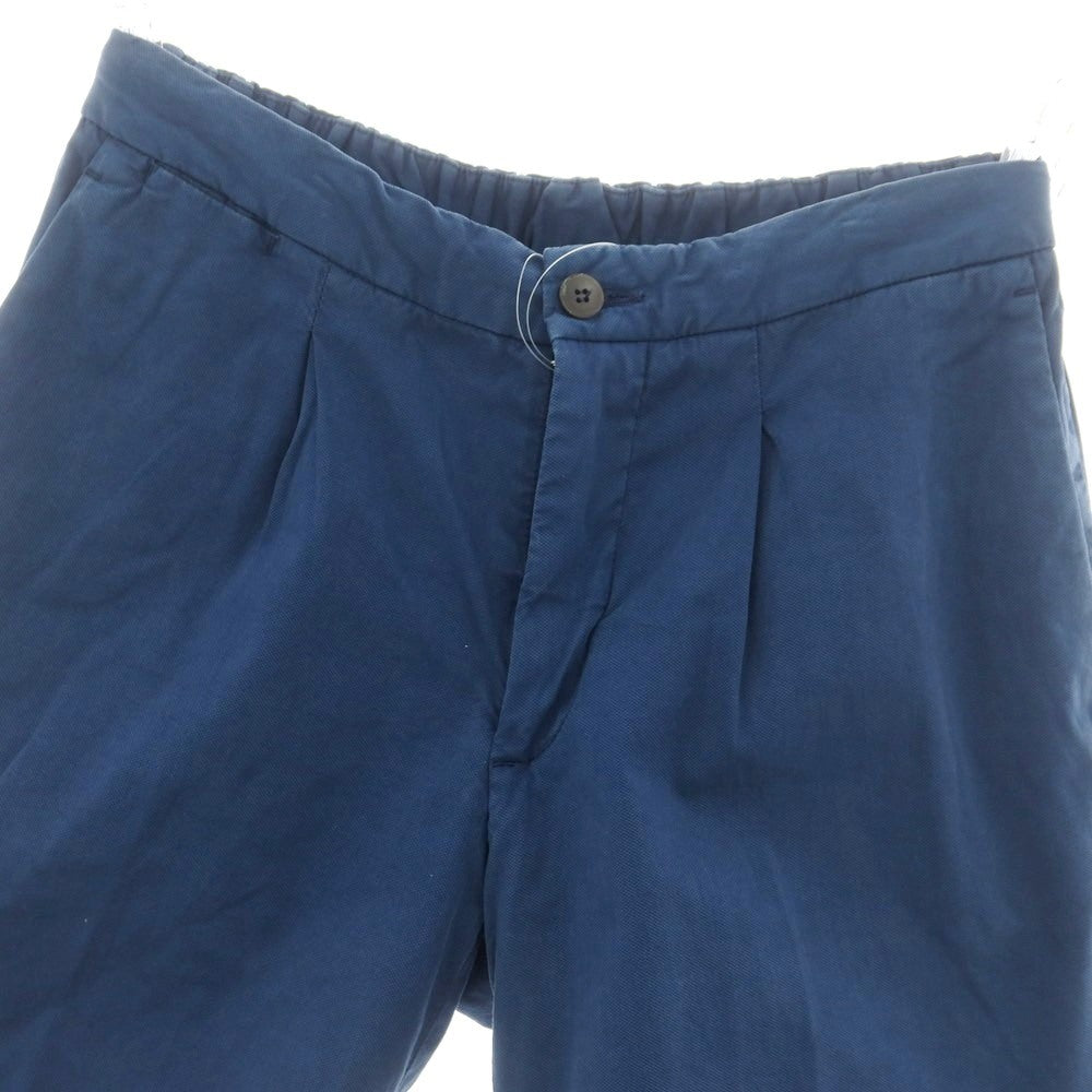 【中古】デヴォレ インチピット DEVORE Incipit ストレッチ コットンシルク ショートパンツ ネイビーブルー【 46 】【 状態ランクB 】【 メンズ 】