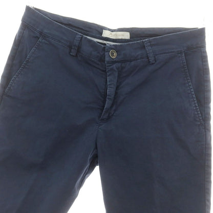 【中古】ビーセッテチェント B SETTECENTO コットンポリエステル ショートパンツ ネイビー【 30 】【 状態ランクC 】【 メンズ 】