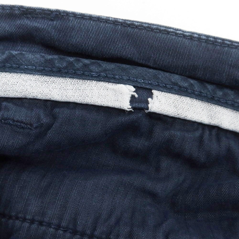 【中古】ビーセッテチェント B SETTECENTO コットンポリエステル ショートパンツ ネイビー【 30 】【 状態ランクC 】【 メンズ 】