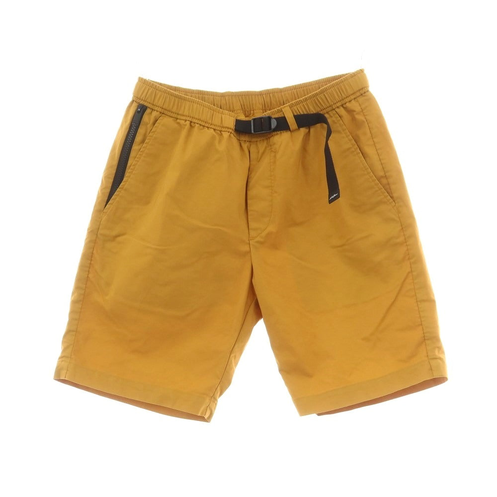 【中古】シーグリーン Seagreen コットンポリエステル ショートパンツ マスタード【サイズ1】【 状態ランクB 】【 メンズ 】 [EPD]