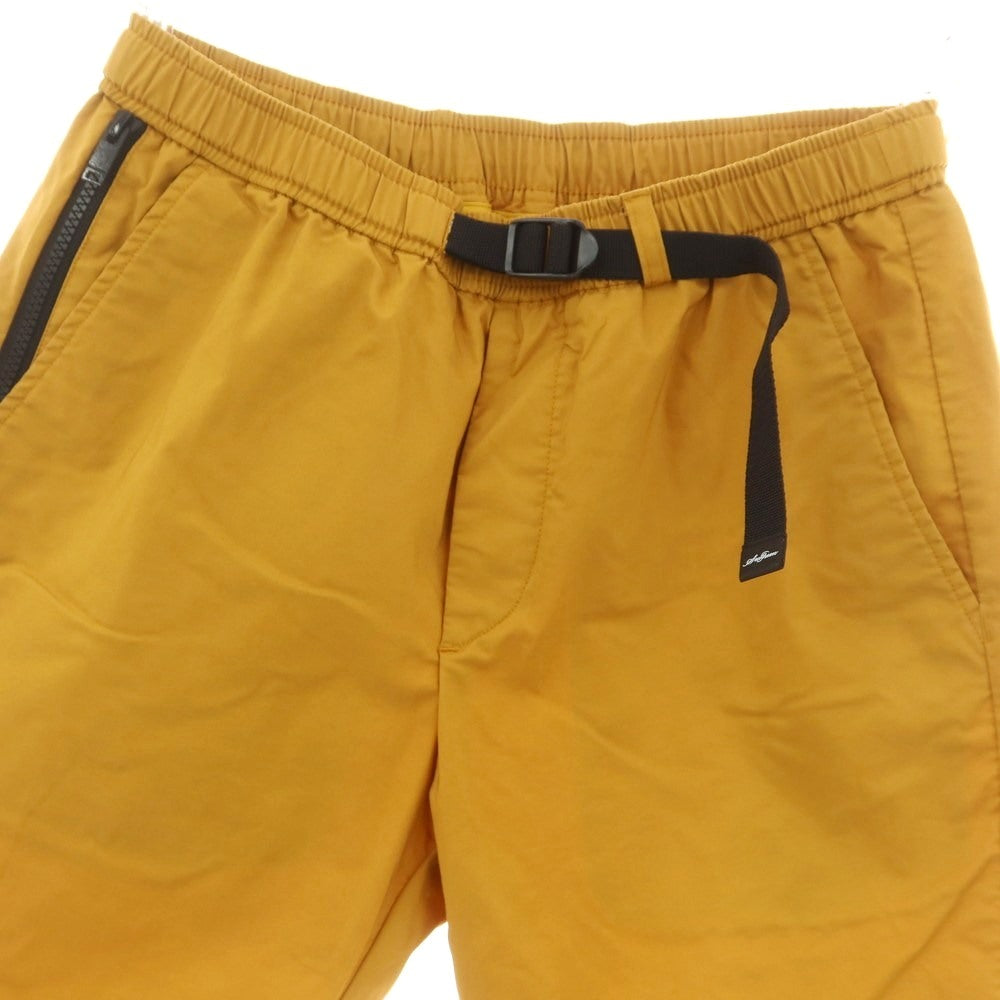 【中古】シーグリーン Seagreen コットンポリエステル ショートパンツ マスタード【 1 】【 状態ランクB 】【 メンズ 】