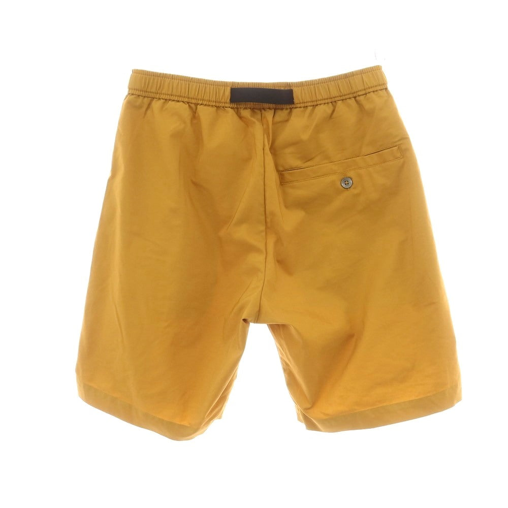 【中古】シーグリーン Seagreen コットンポリエステル ショートパンツ マスタード【サイズ1】【 状態ランクB 】【 メンズ 】 [EPD]