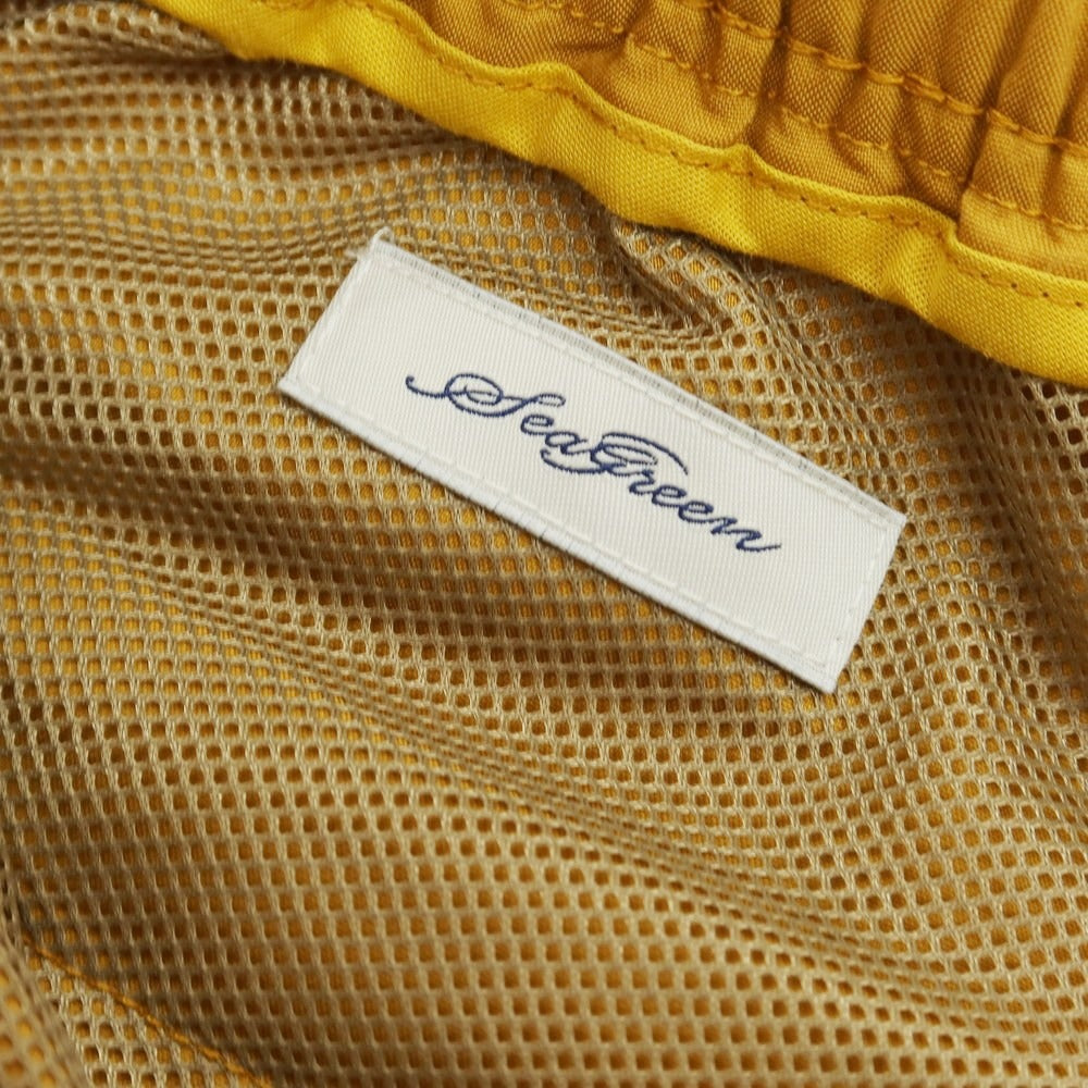 【中古】シーグリーン Seagreen コットンポリエステル ショートパンツ マスタード【サイズ1】【 状態ランクB 】【 メンズ 】 [EPD]