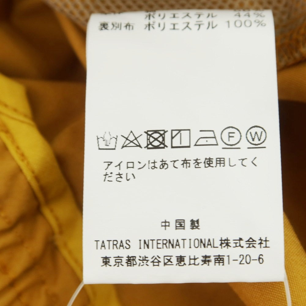 【中古】シーグリーン Seagreen コットンポリエステル ショートパンツ マスタード【サイズ1】【 状態ランクB 】【 メンズ 】 [EPD]