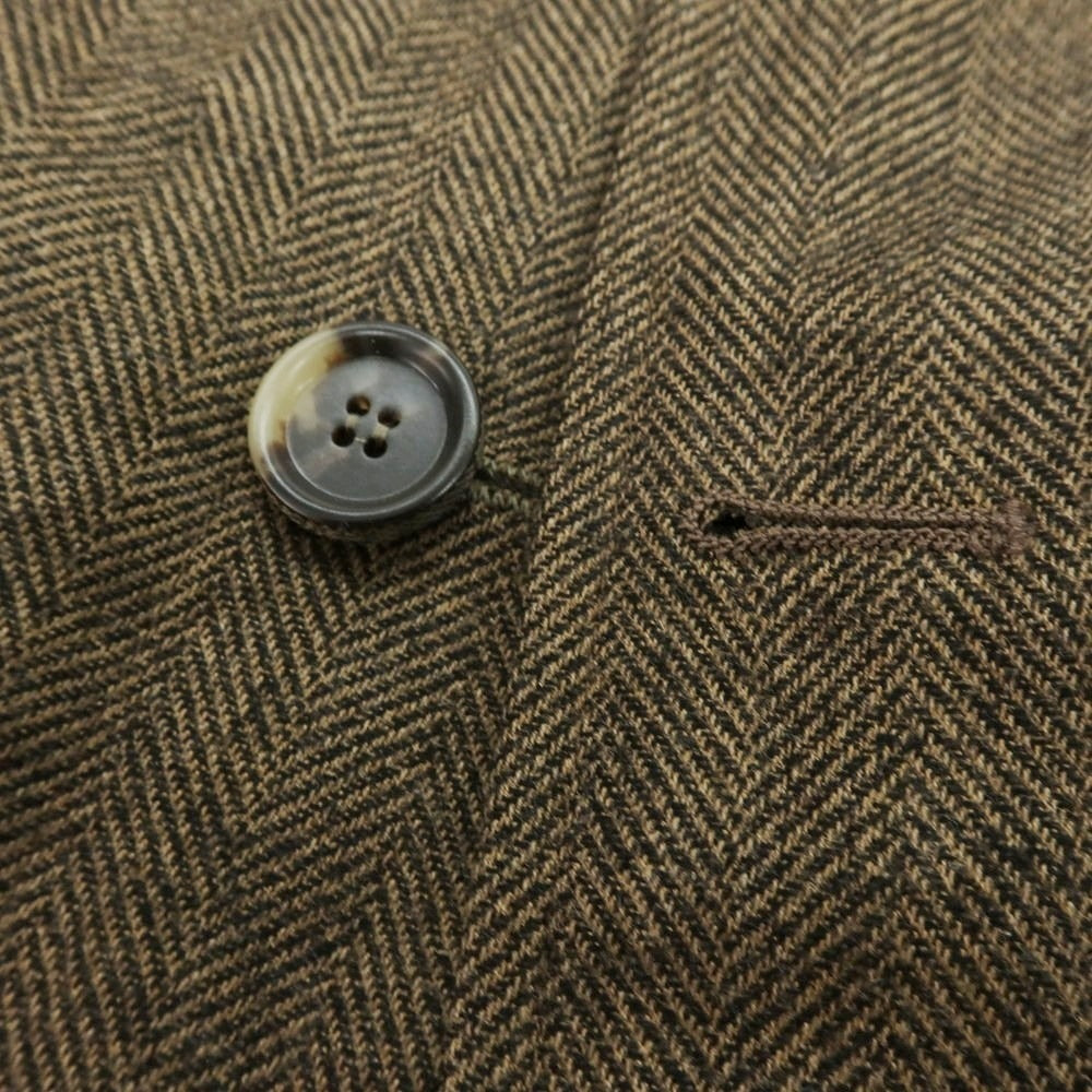 【中古】キーレッド ケイレッド KIRED リバーシブル ステンカラーコート ブラウンxオリーブ【 44 】【 状態ランクB 】【 メンズ 】