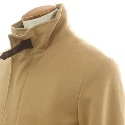 【中古】ポールスチュアート PAUL STUART ウール スタンドカラーコート キャメル【 M 】【 状態ランクA 】【 メンズ 】