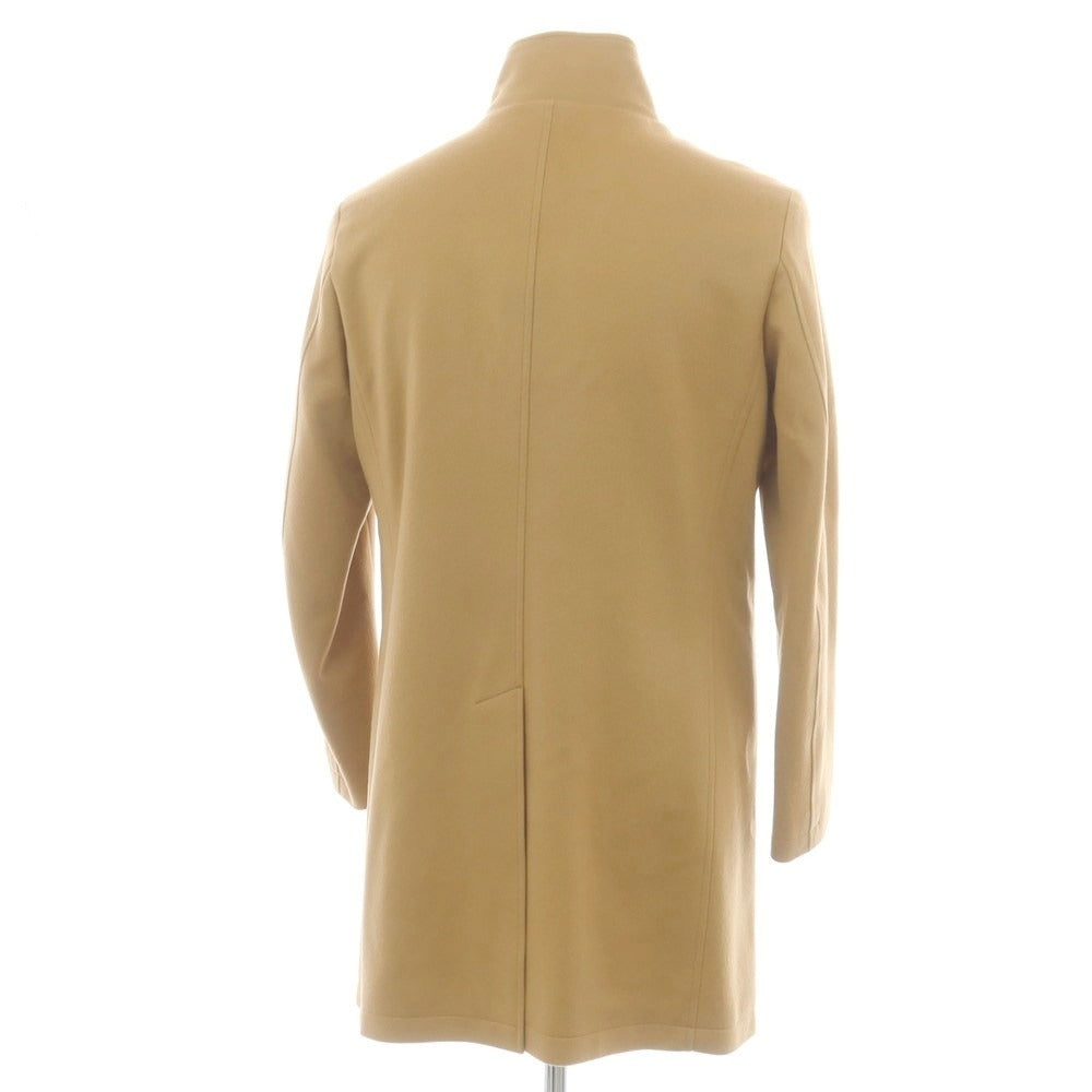 【中古】ポールスチュアート PAUL STUART ウール スタンドカラーコート キャメル【 M 】【 状態ランクA 】【 メンズ 】