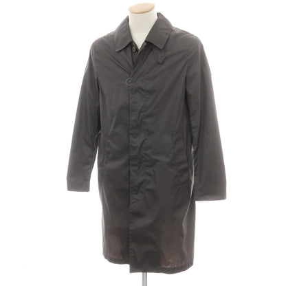 【中古】マッキントッシュ Mackintosh ナイロン ステンカラーコート ダークグレー【 36 】【 状態ランクB 】【 メンズ 】