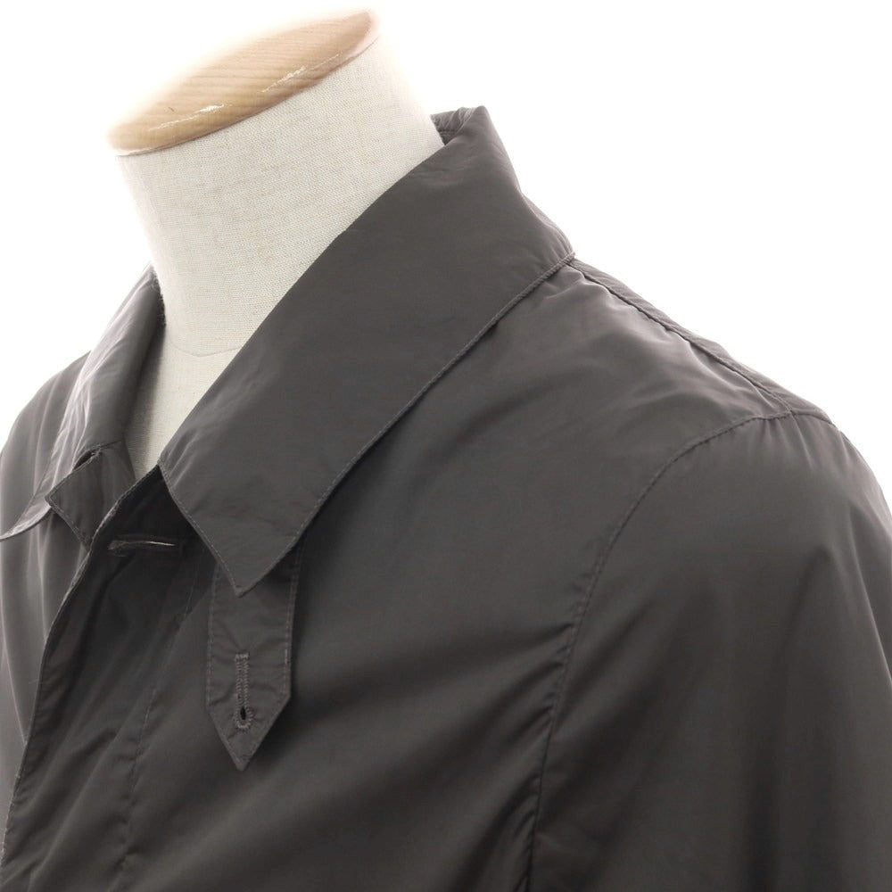 【中古】マッキントッシュ Mackintosh ナイロン ステンカラーコート ダークグレー【 36 】【 状態ランクB 】【 メンズ 】